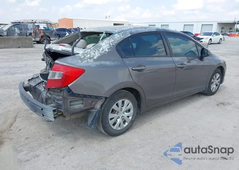 2012 Honda Civic Lx z USA, uszkodzony, nr VIN 2HGFB2F50CH607035